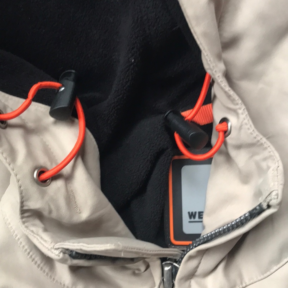 Beige Waterproof Hooded Jacket - image 2